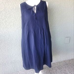 BloomChic Deep Blue Textured Dress